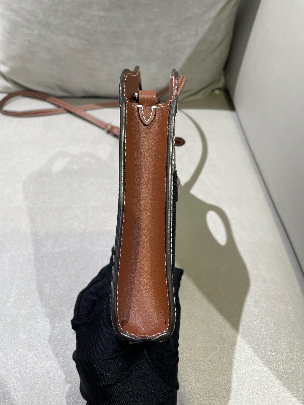 Burberry Mini pocket bag Canvas Black Crossbody 80317461