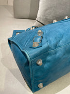 Balenciaga Blue Satchel 115748-D94JT-4915