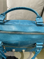 Balenciaga Blue Satchel 115748-D94JT-4915