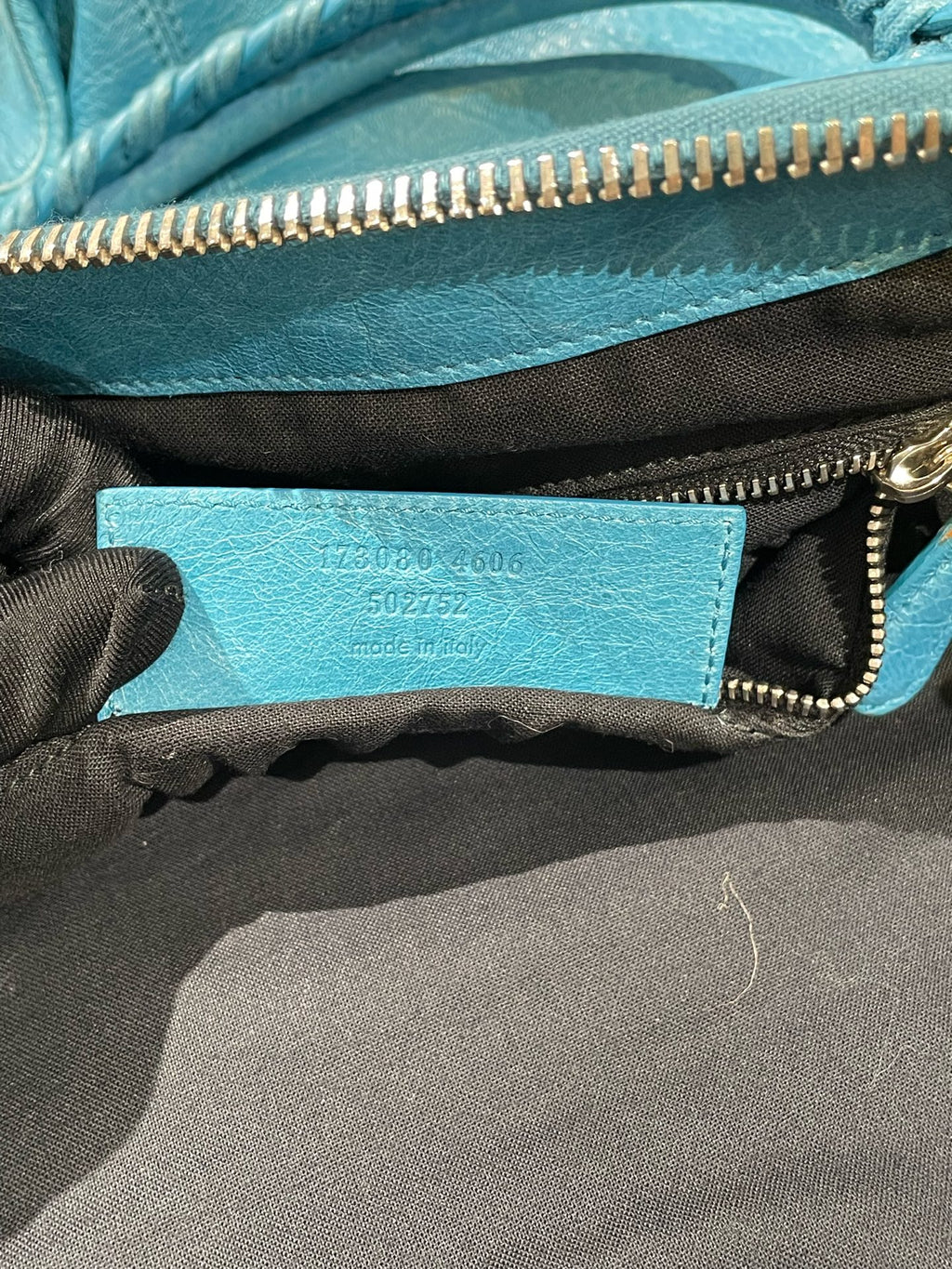Balenciaga Blue Satchel 115748-D94JT-4915