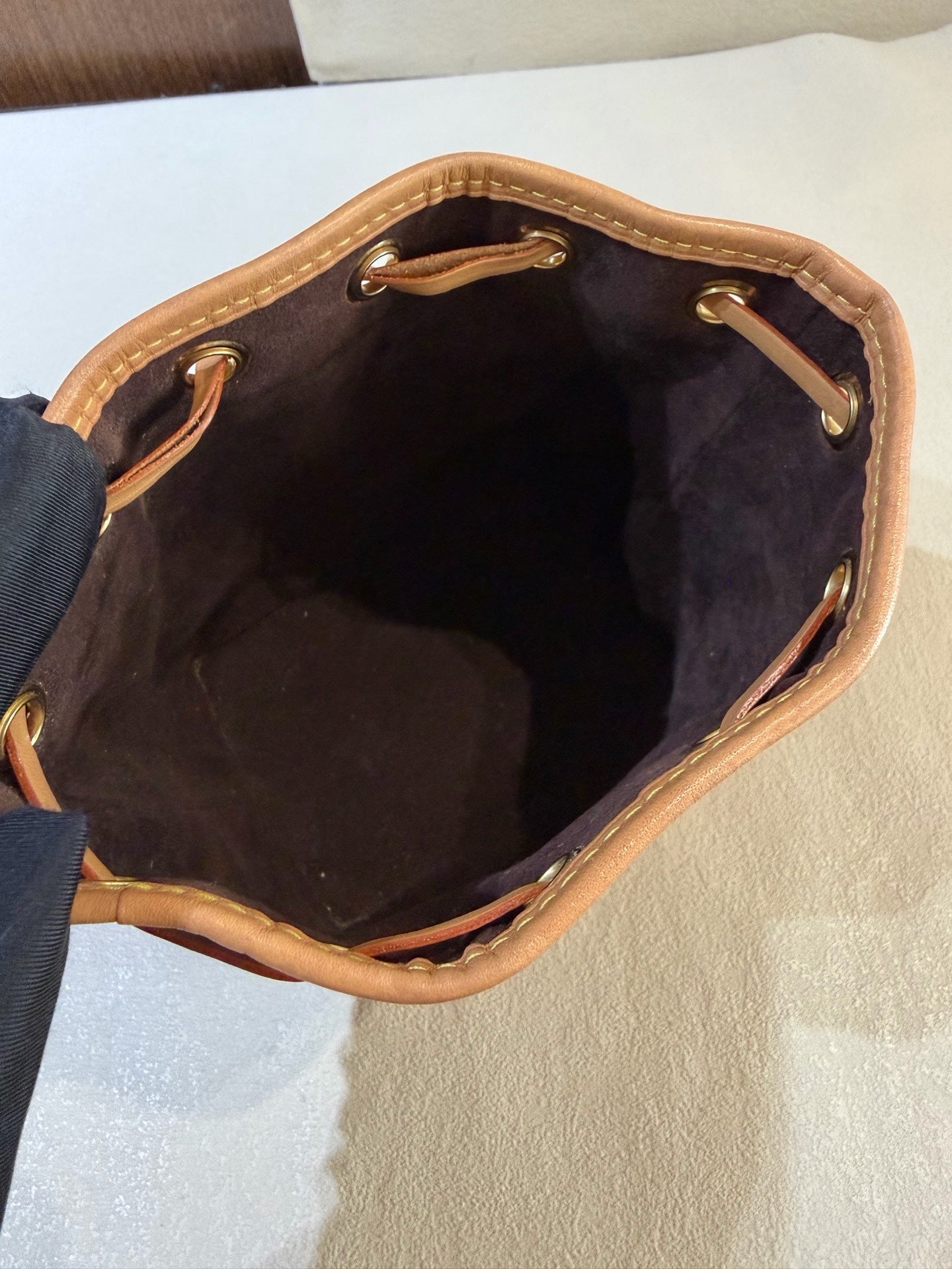 Louis Vuitton Bucket & Drawstring Bag