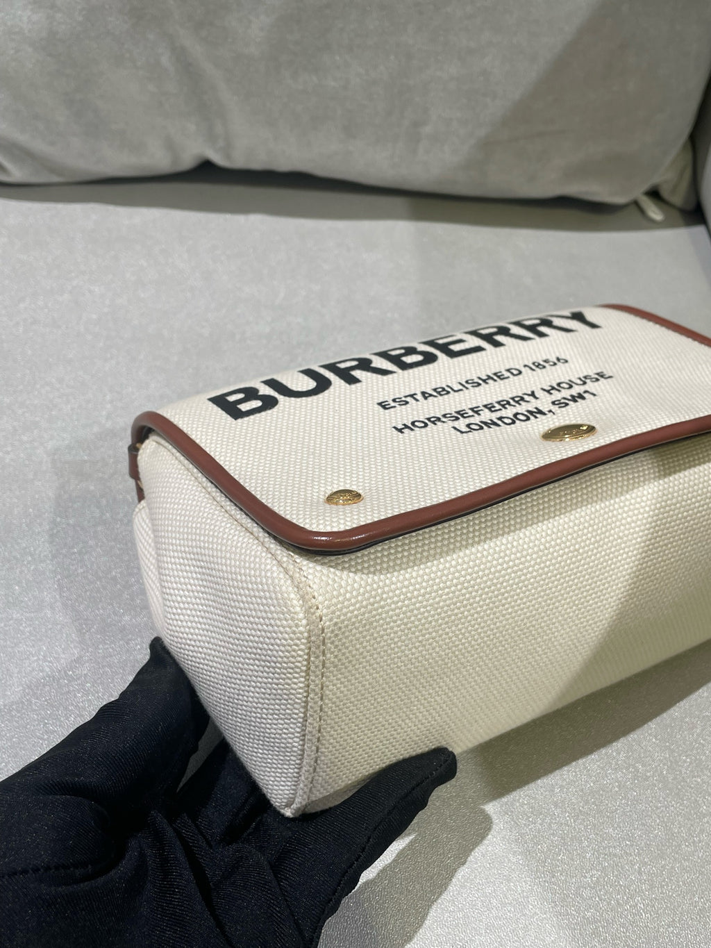 Burberry Canvas Beige Crossbody 80518441