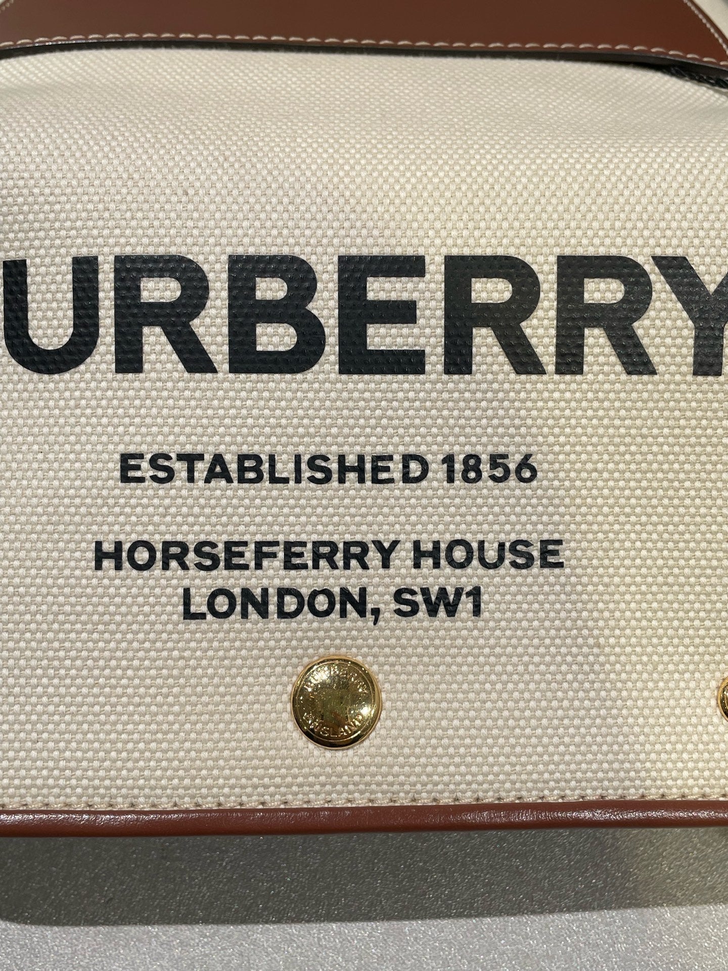Burberry Canvas Beige Crossbody 80518441