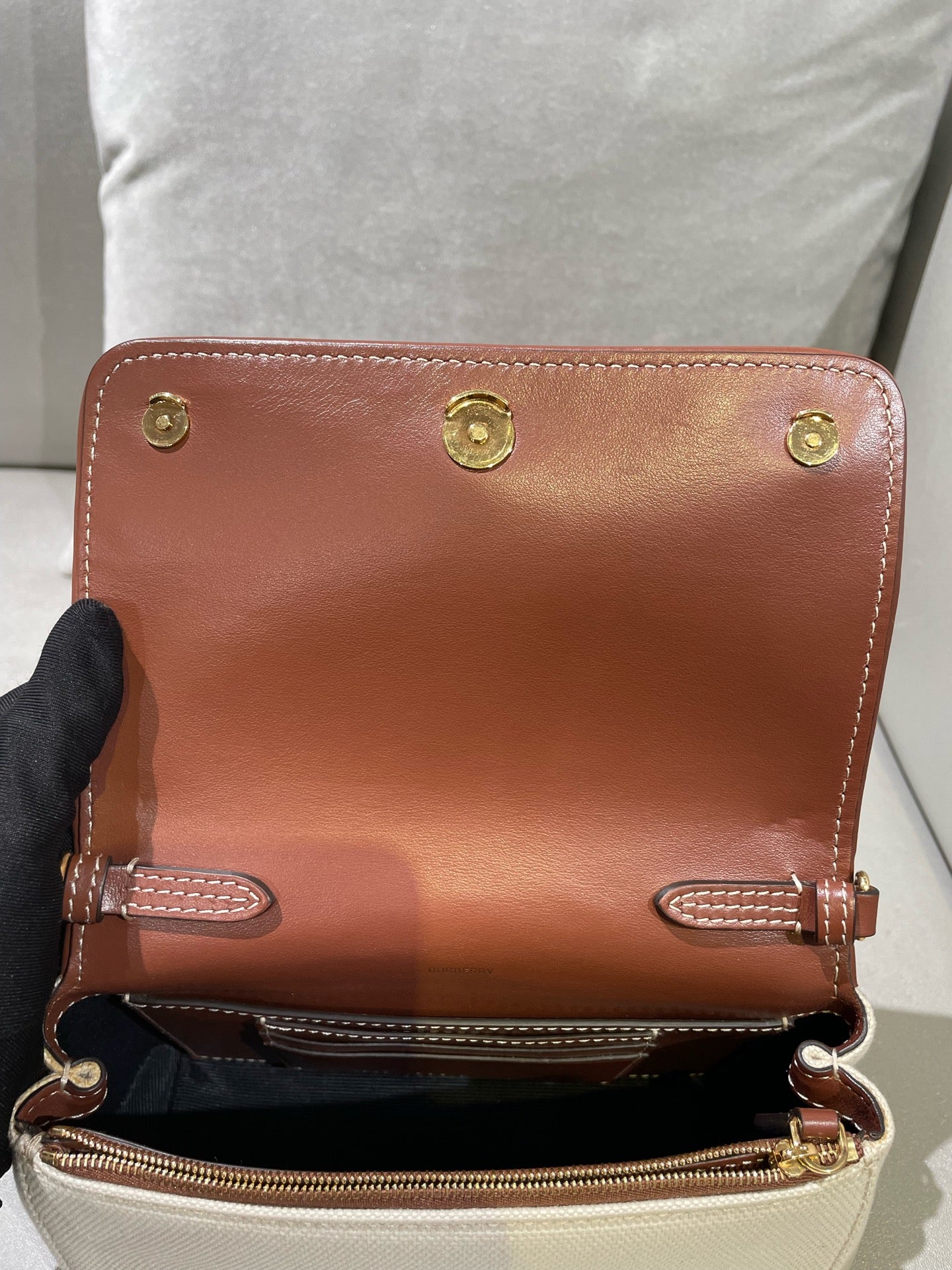 Burberry Canvas Beige Crossbody 80518441