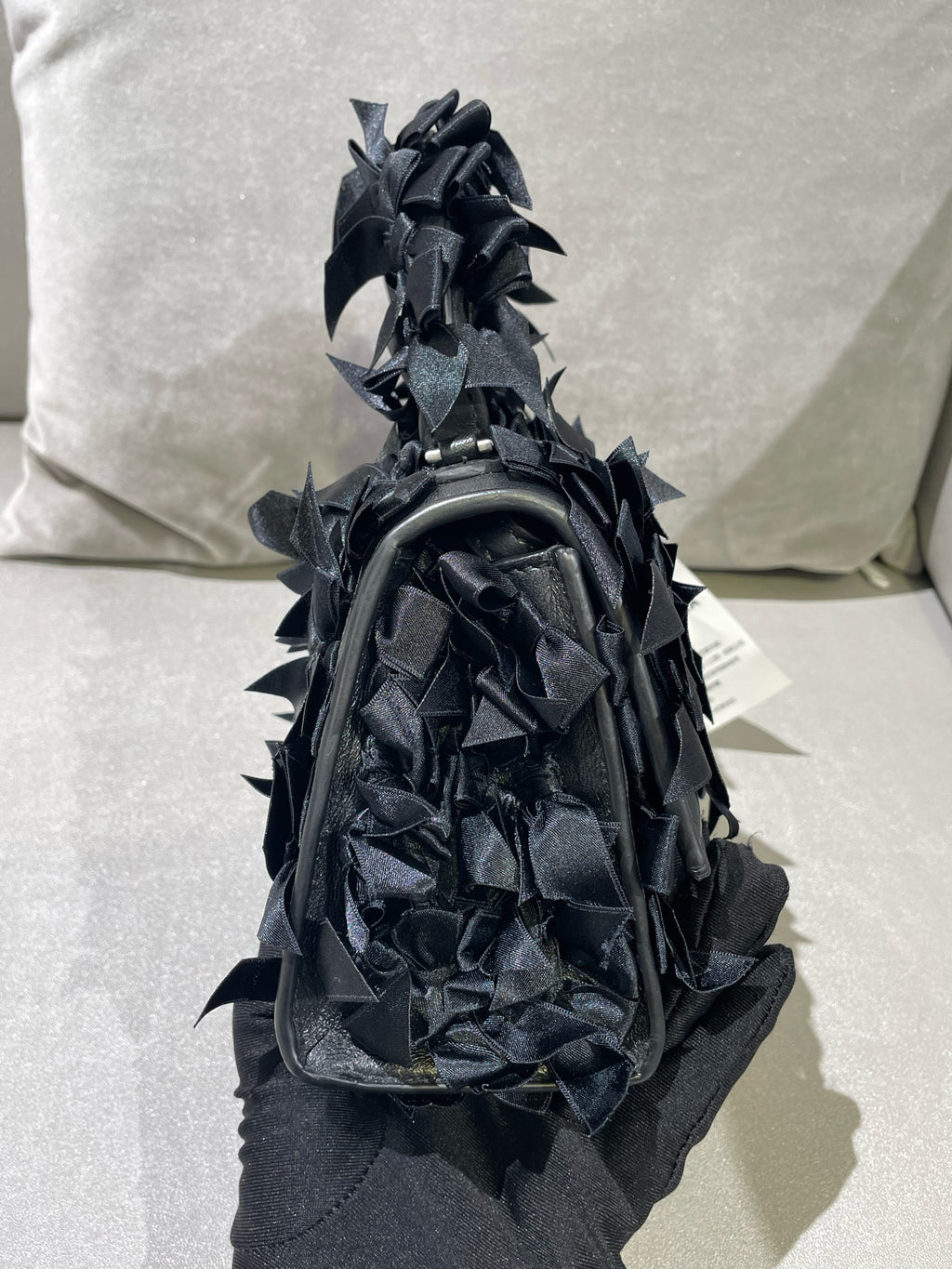 Balenciaga HOURGLASS Black Crossbody 7487492AAGQ1000