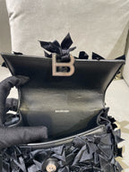 Balenciaga HOURGLASS Black Crossbody 7487492AAGQ1000