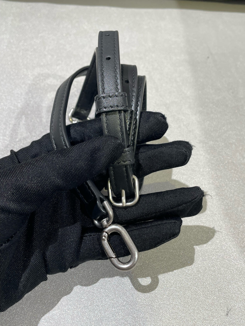 Balenciaga HOURGLASS Black Crossbody 7487492AAGQ1000