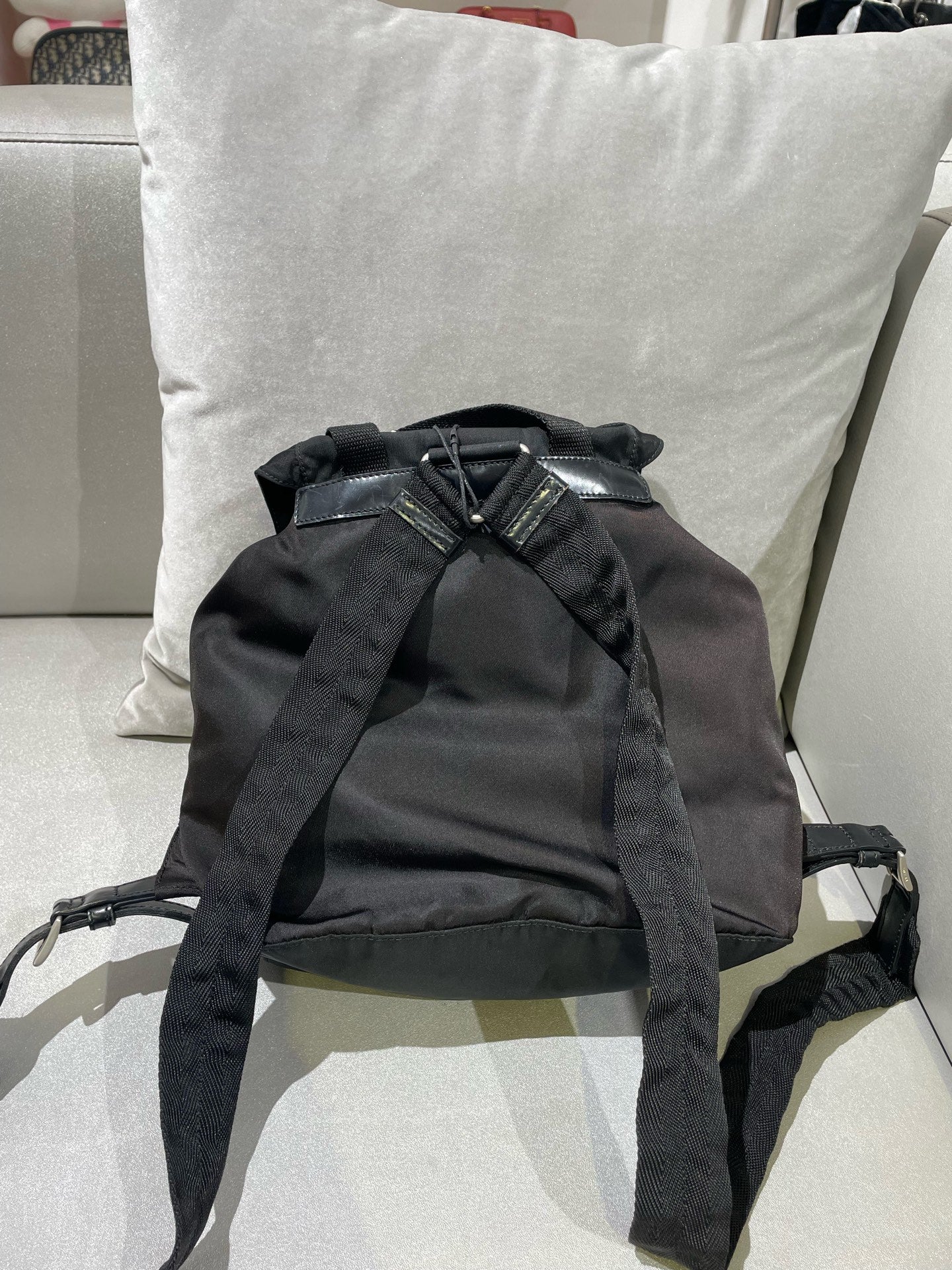Prada Cordura Black Backpack 1BZ677_RV44_F0002_V_OOO