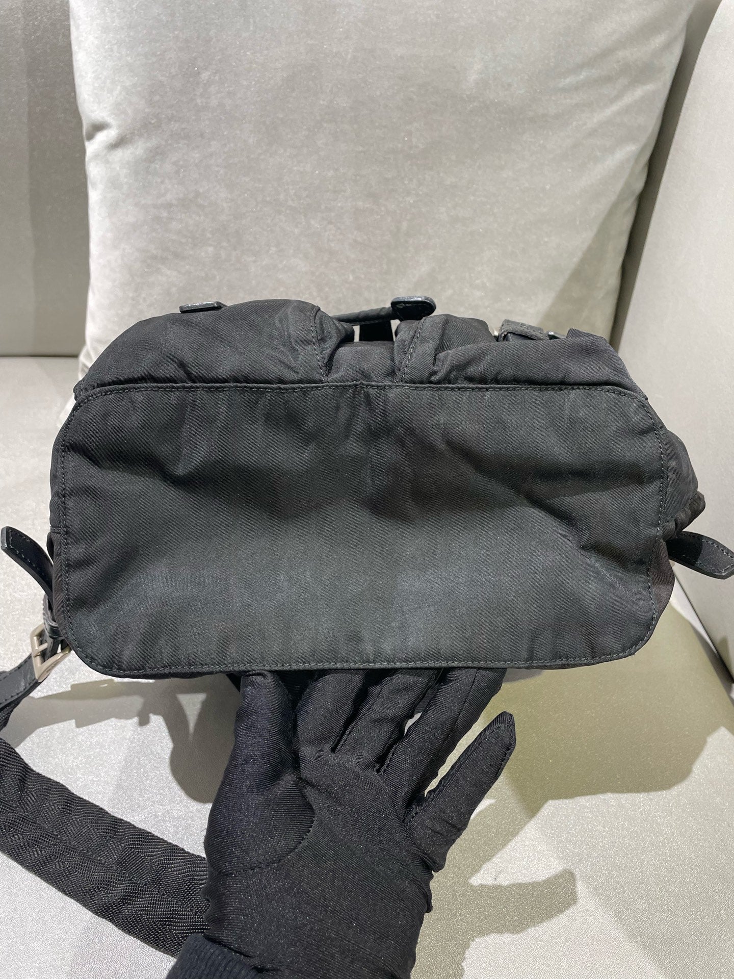Prada Cordura Black Backpack 1BZ677_RV44_F0002_V_OOO