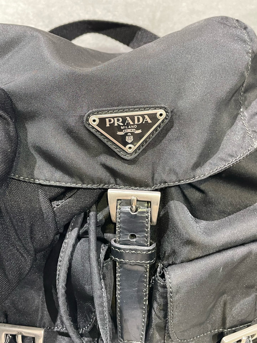 Prada Cordura Black Backpack 1BZ677_RV44_F0002_V_OOO