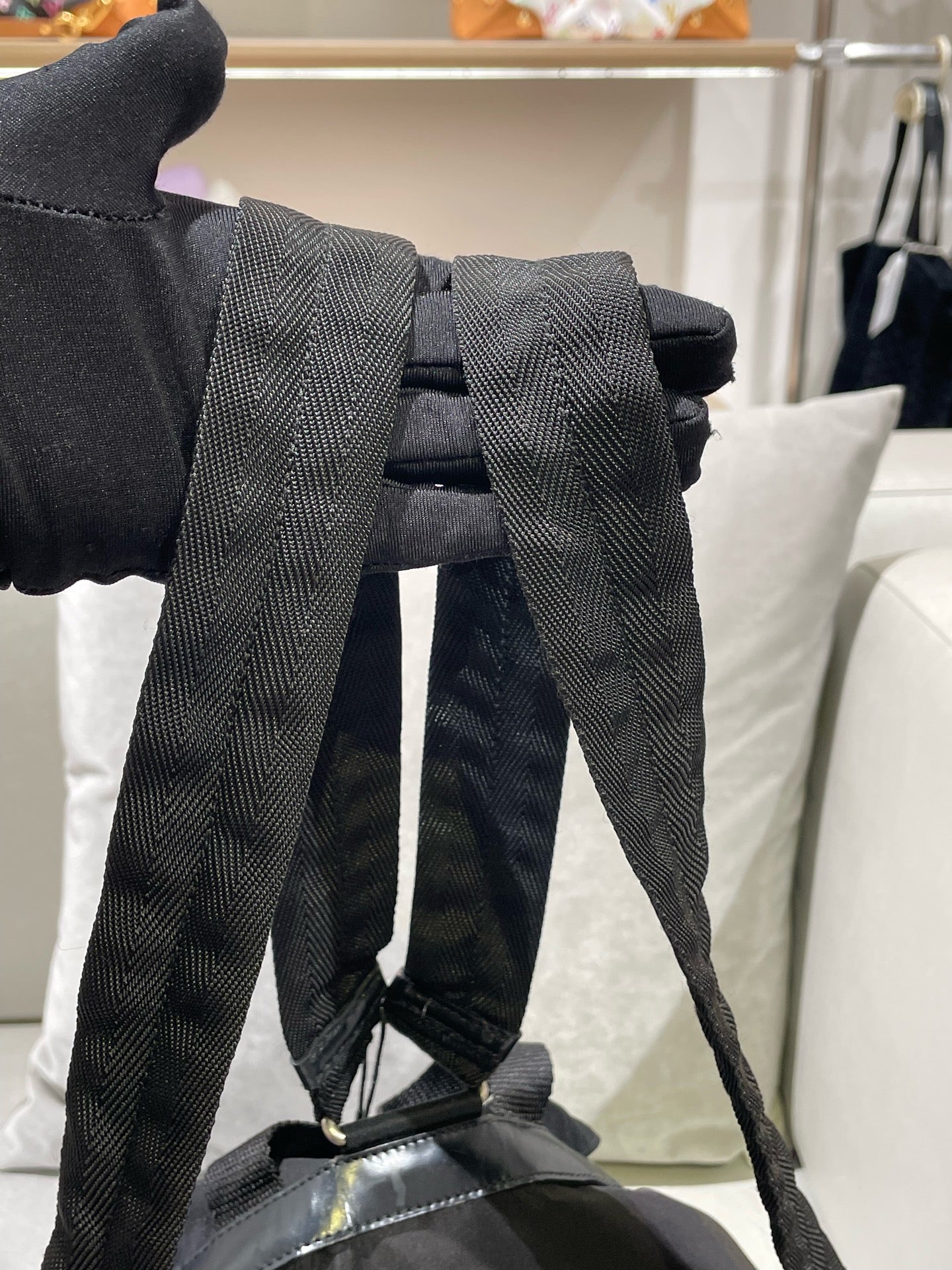 Prada Cordura Black Backpack 1BZ677_RV44_F0002_V_OOO