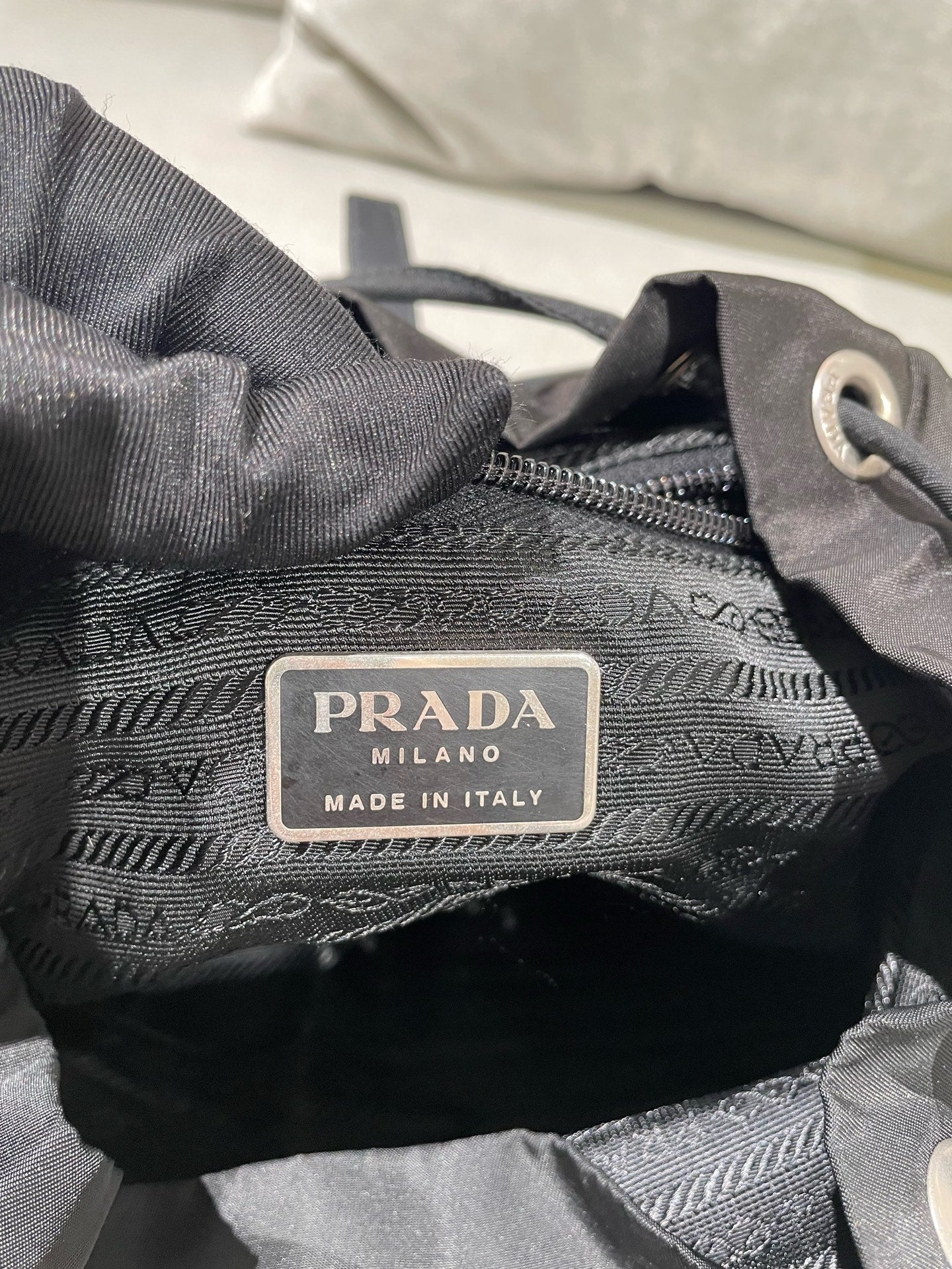 Prada Cordura Black Backpack 1BZ677_RV44_F0002_V_OOO