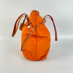 Prada Cordura Orange Tote