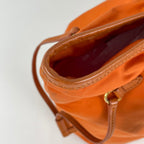 Prada Cordura Orange Tote
