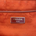 Prada Cordura Orange Tote
