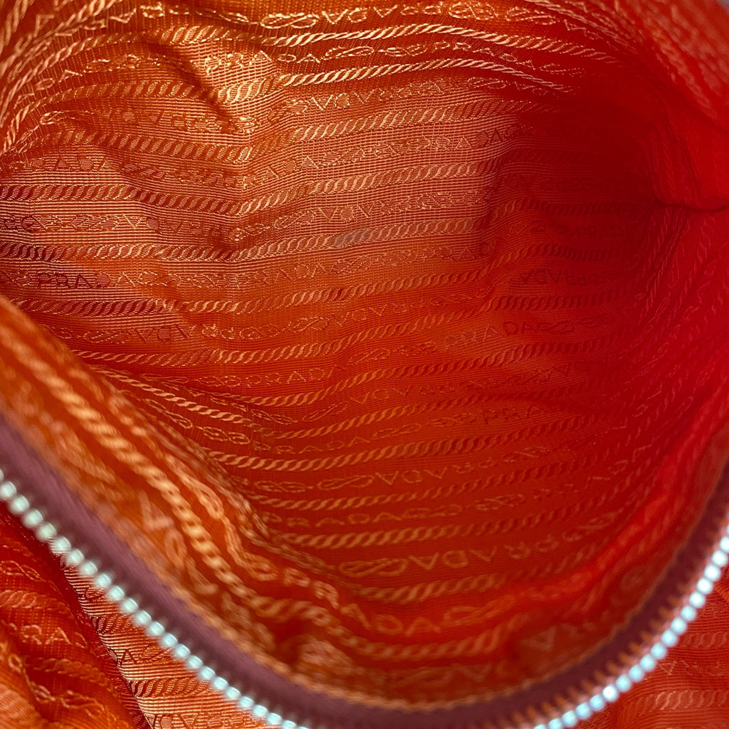 Prada Cordura Orange Tote