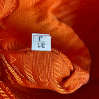 Prada Cordura Orange Tote
