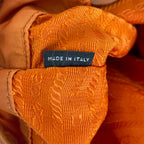 Prada Cordura Orange Tote