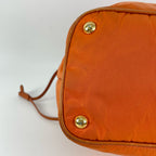 Prada Cordura Orange Tote