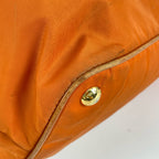 Prada Cordura Orange Tote