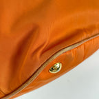 Prada Cordura Orange Tote
