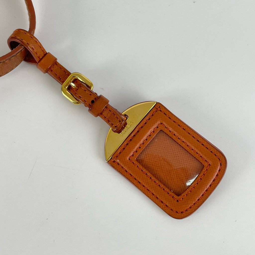 Prada Cordura Orange Tote