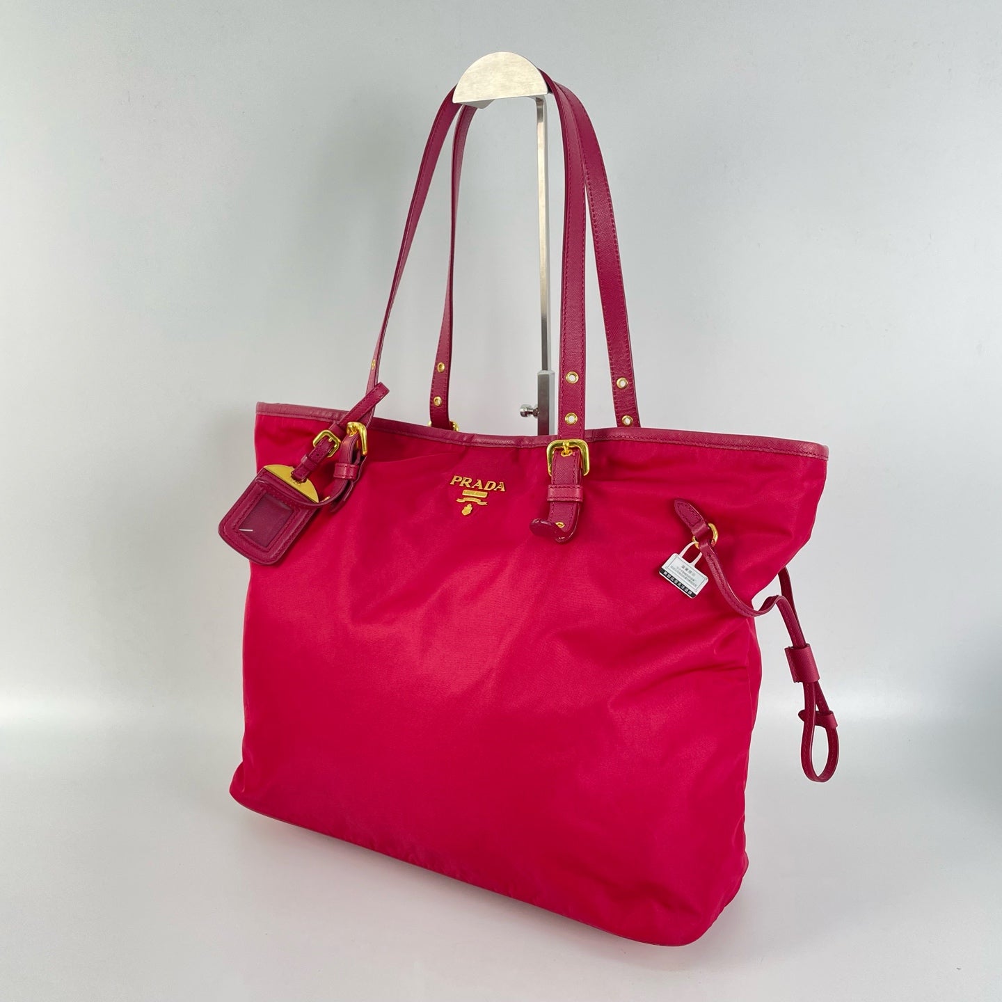 Prada Cordura Red Tote