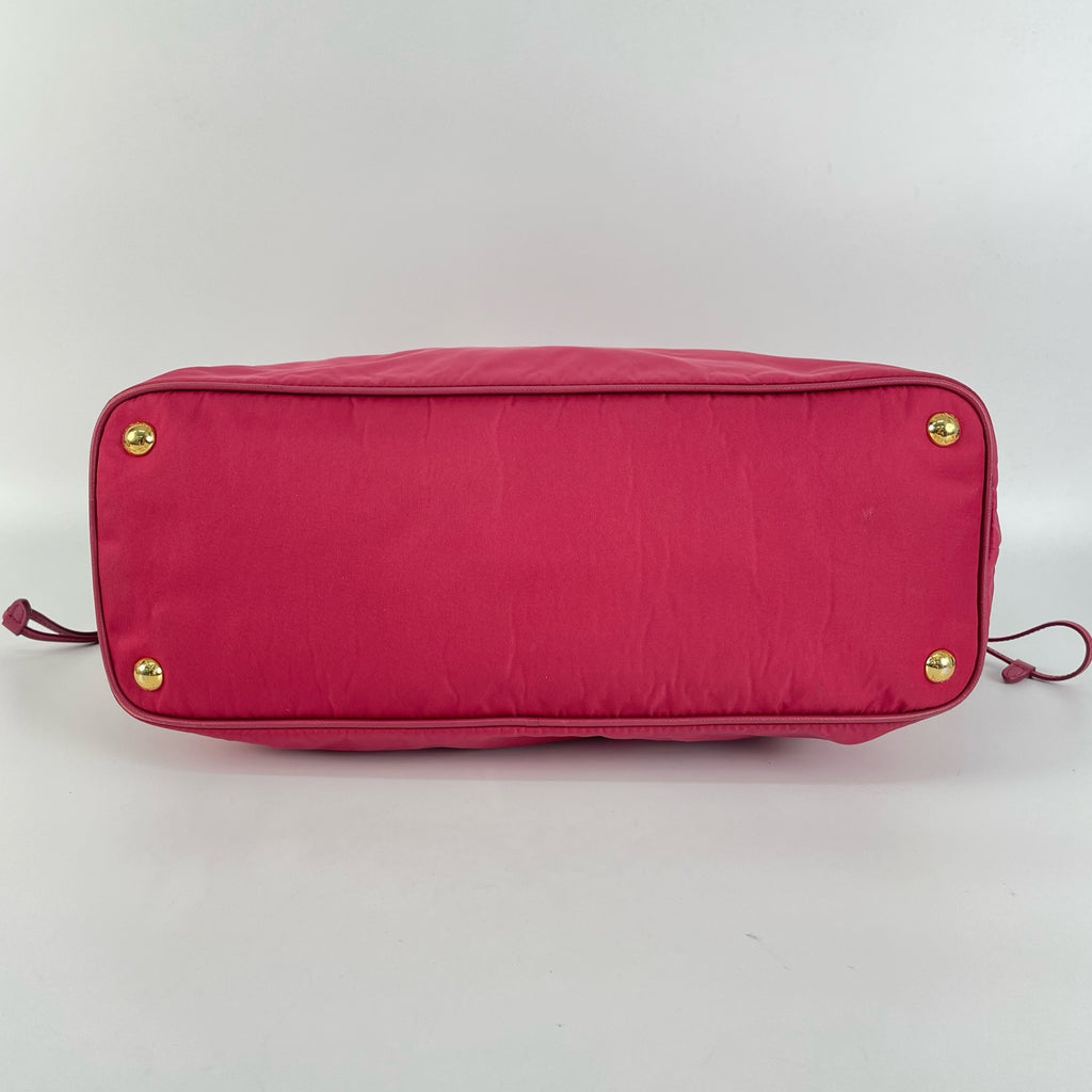 Prada Cordura Red Tote
