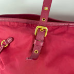 Prada Cordura Red Tote