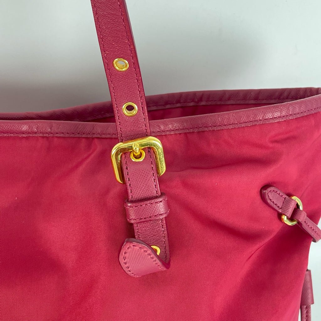 Prada Cordura Red Tote