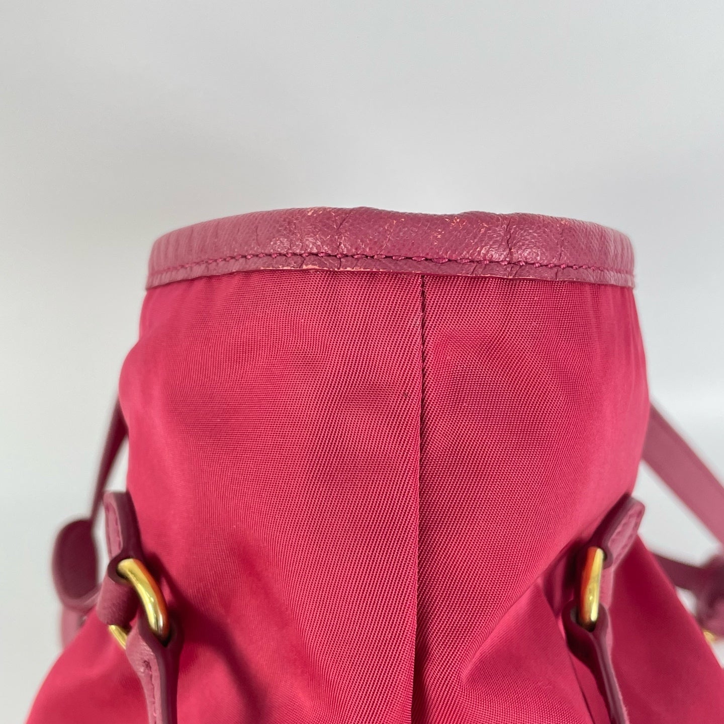 Prada Cordura Red Tote