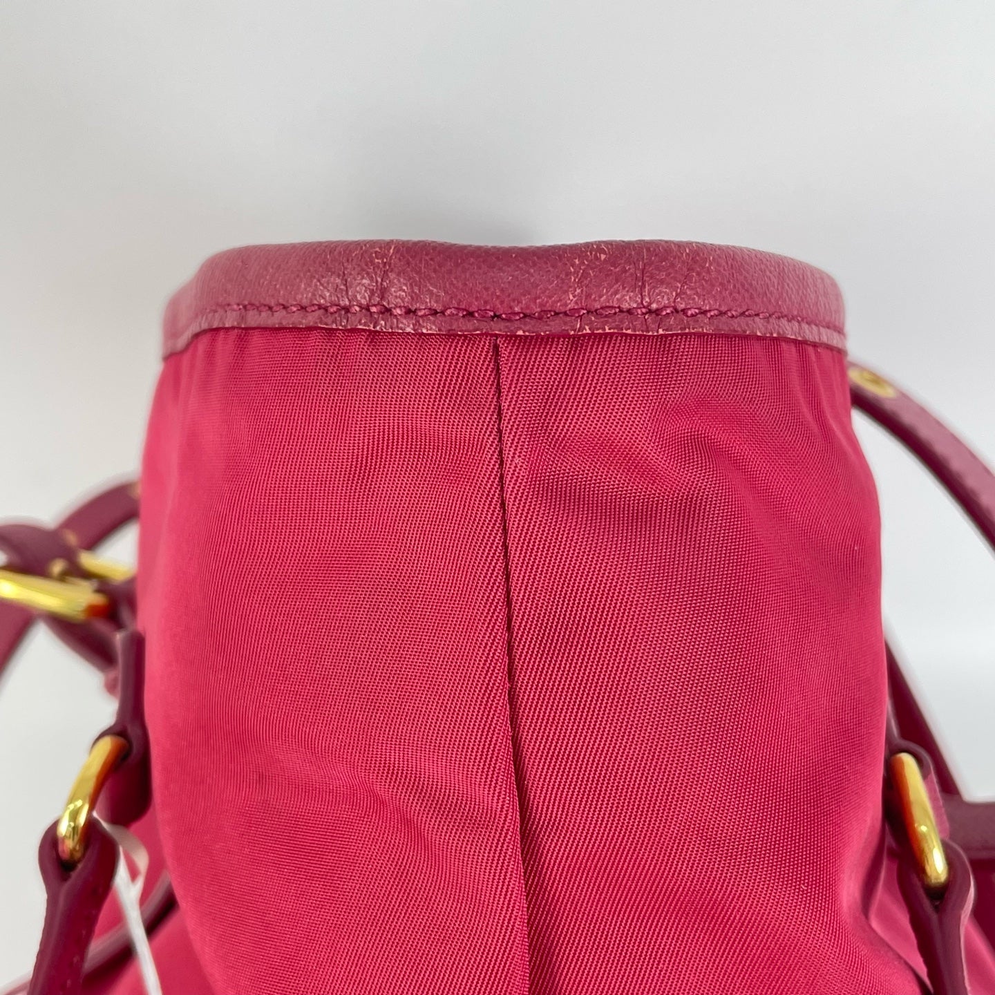 Prada Cordura Red Tote