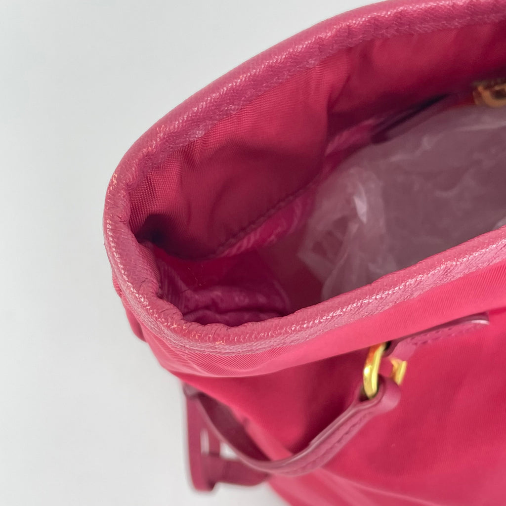 Prada Cordura Red Tote
