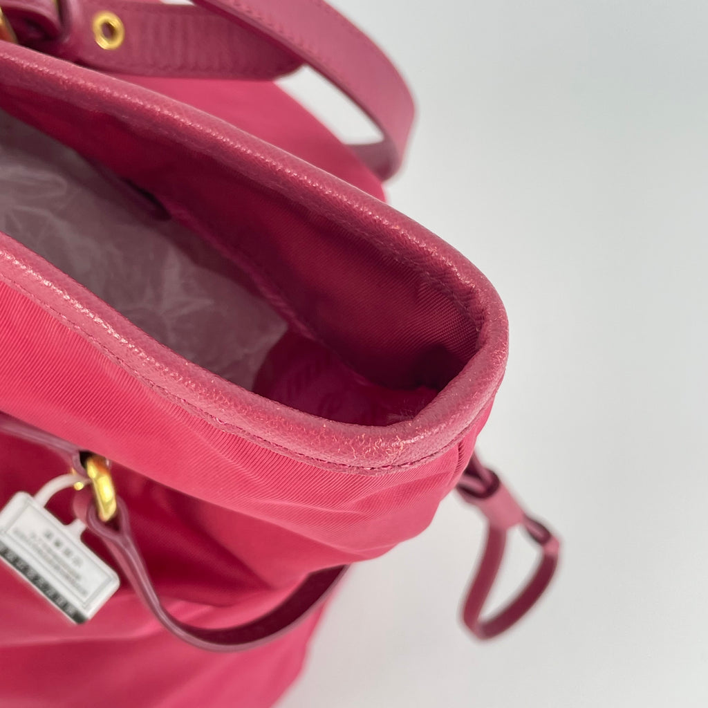 Prada Cordura Red Tote