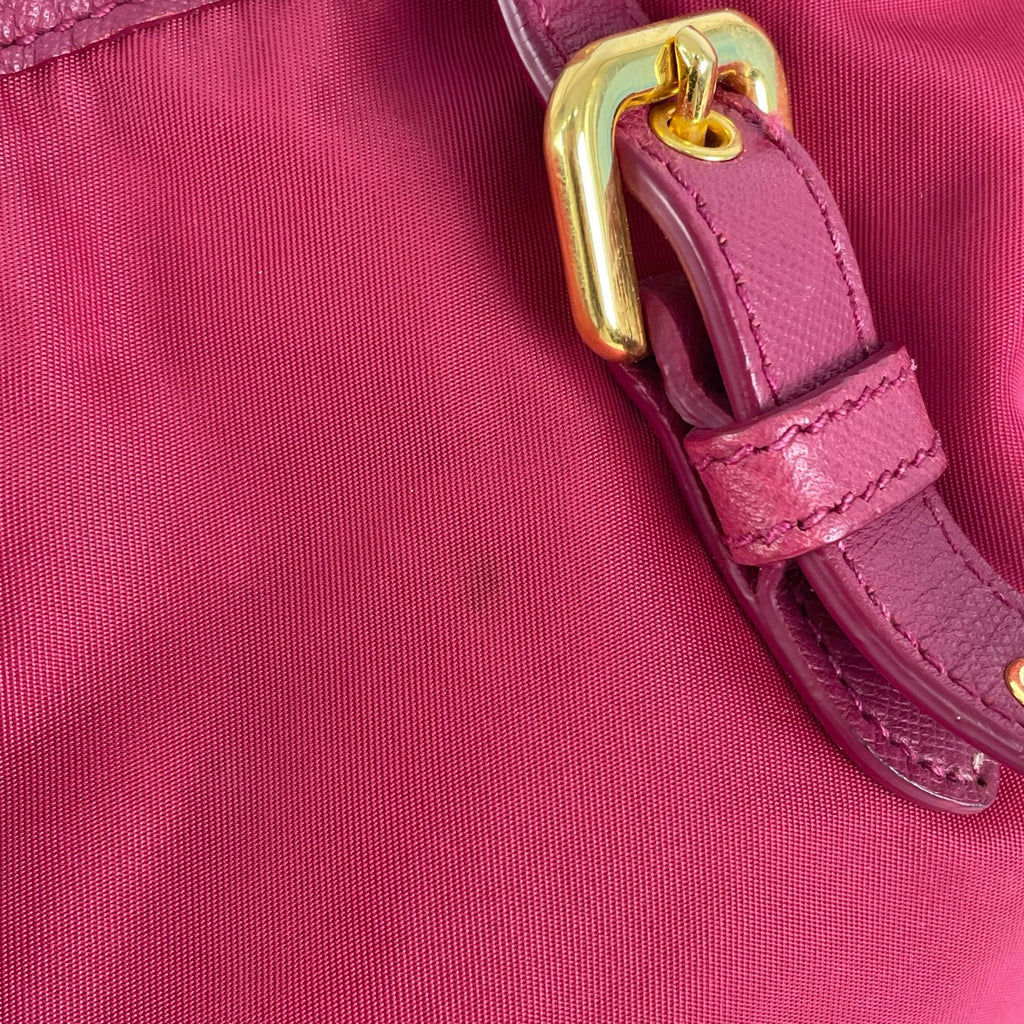 Prada Cordura Red Tote