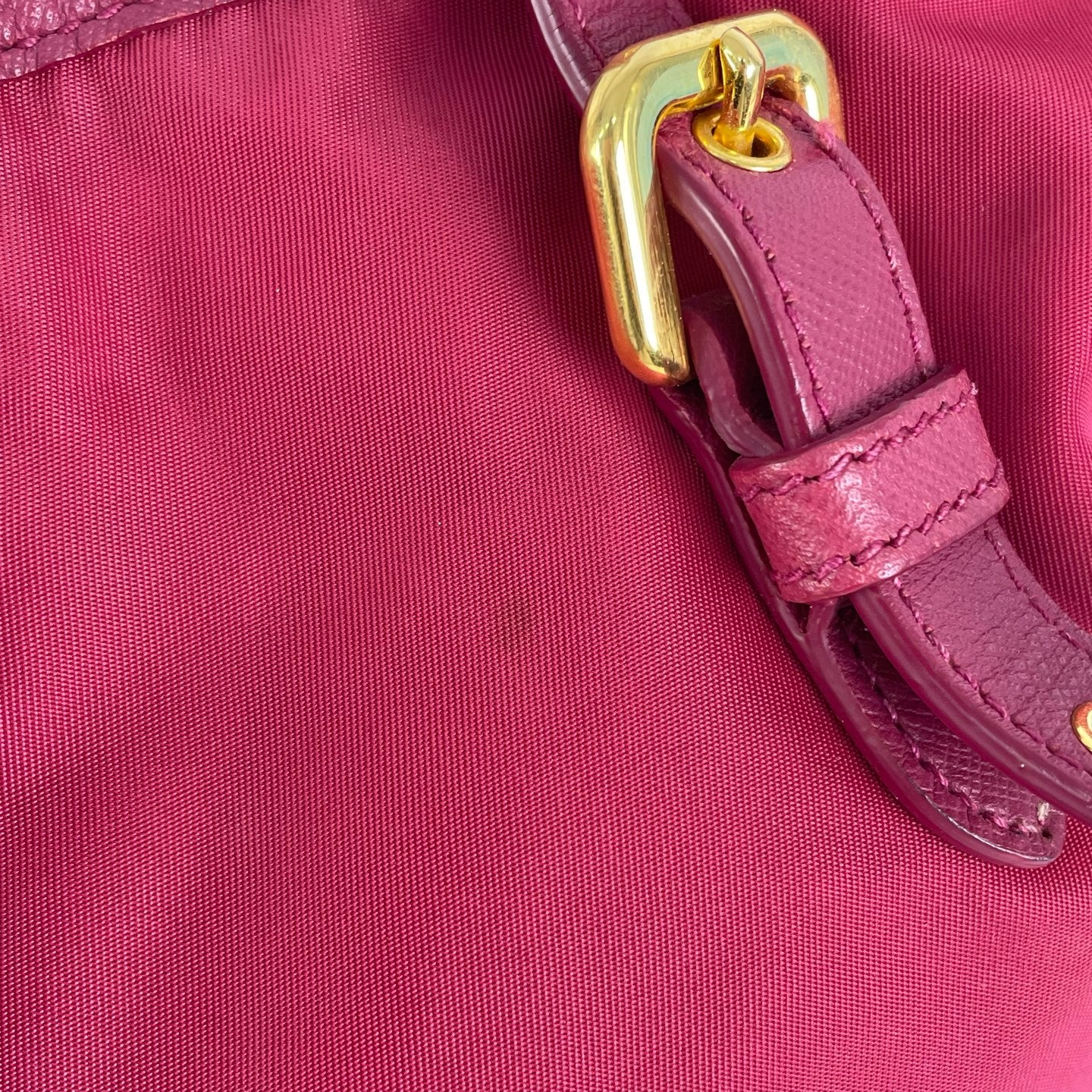 Prada Cordura Red Tote