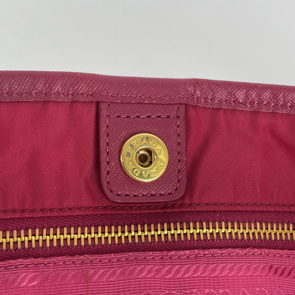 Prada Cordura Red Tote