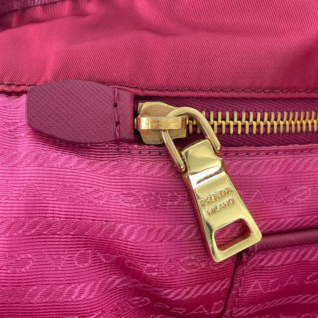 Prada Cordura Red Tote