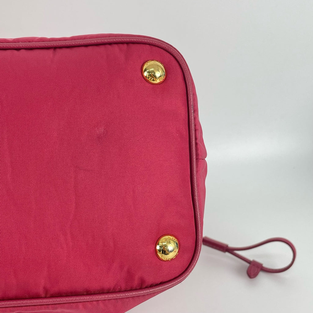 Prada Cordura Red Tote