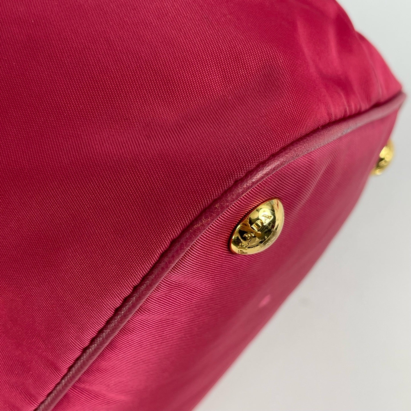 Prada Cordura Red Tote