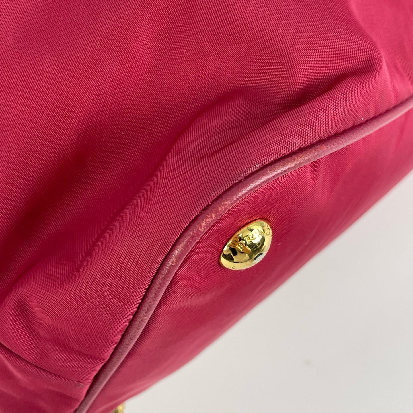 Prada Cordura Red Tote