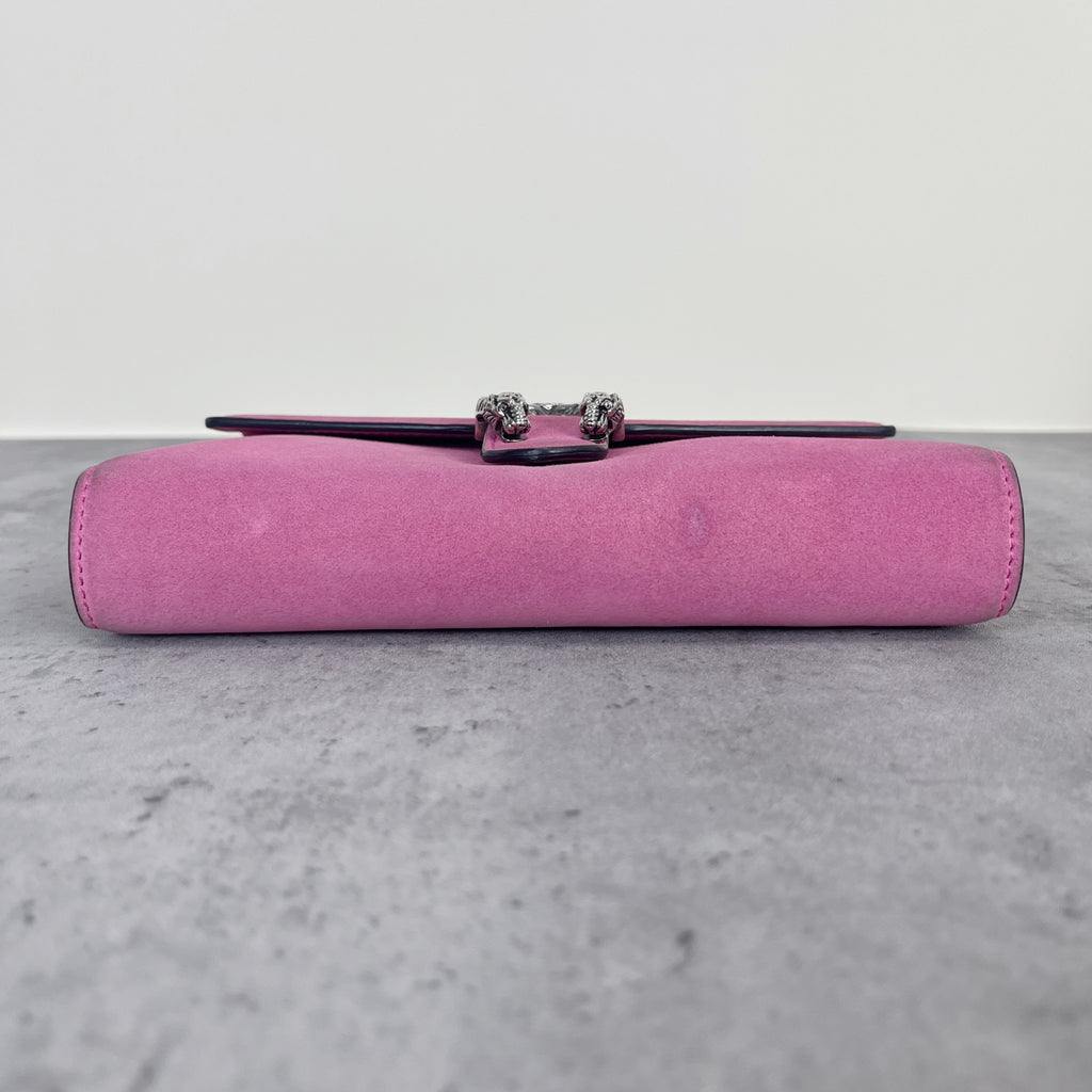 Gucci Alcantara Pink