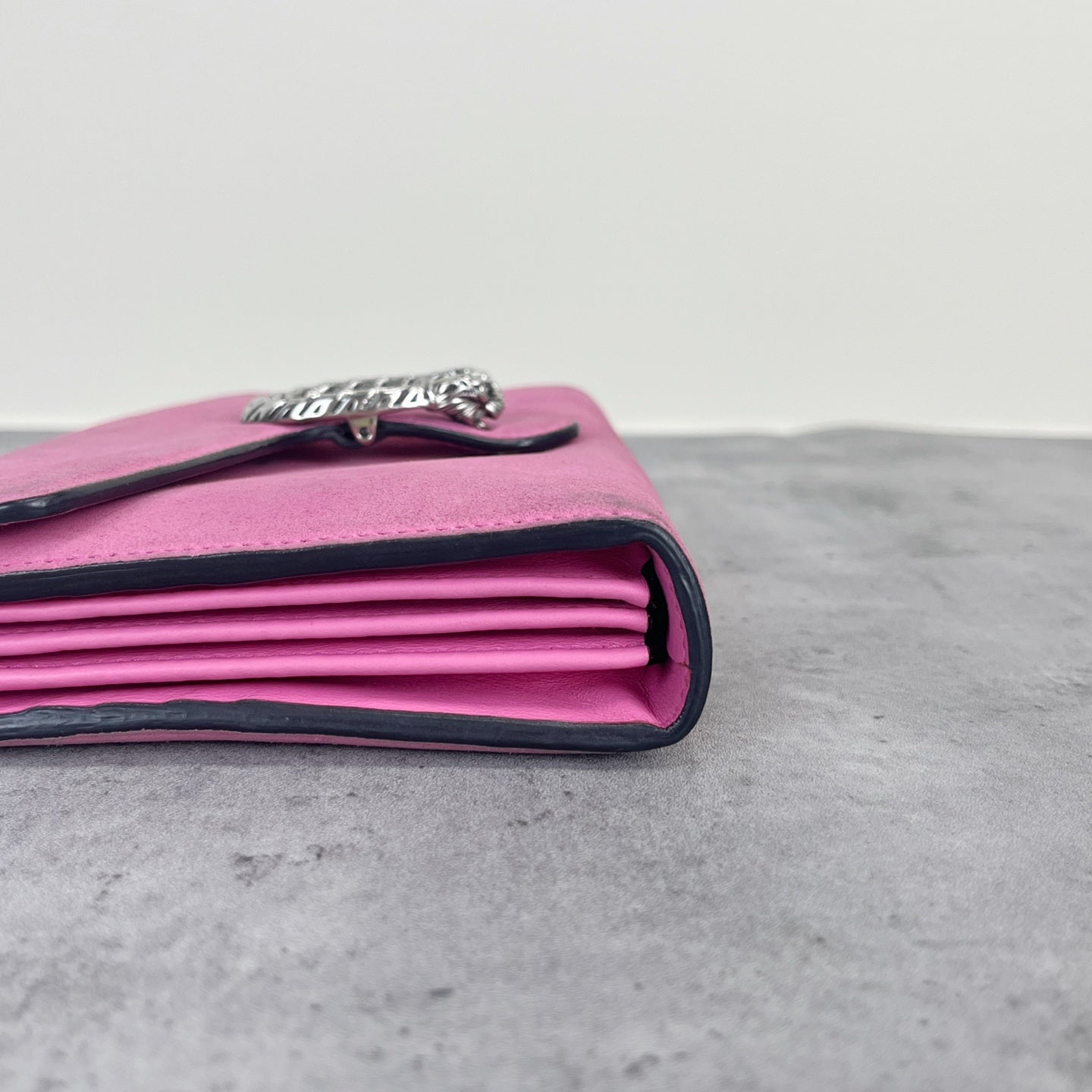 Gucci Alcantara Pink