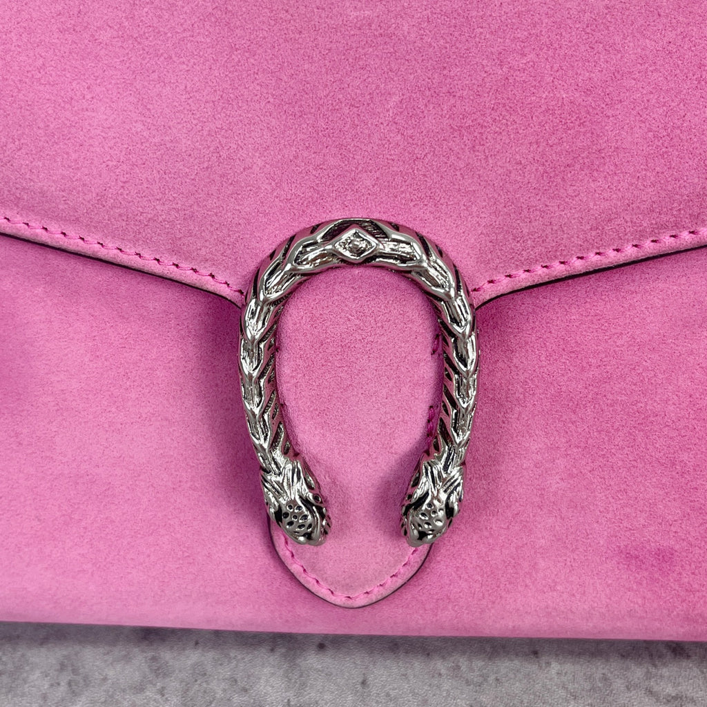 Gucci Alcantara Pink