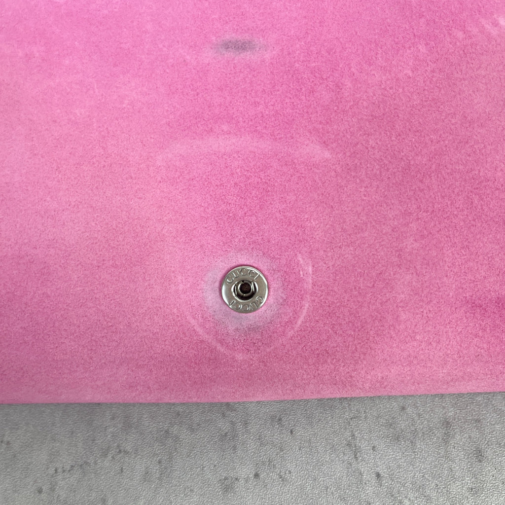 Gucci Alcantara Pink