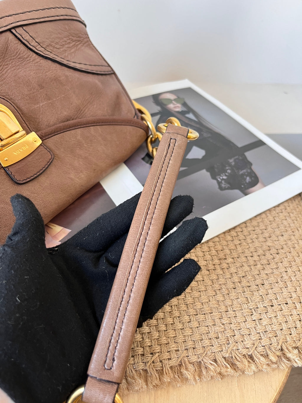 Prada Leather Brown