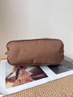 Prada Cordura Brown Shoulder Bag