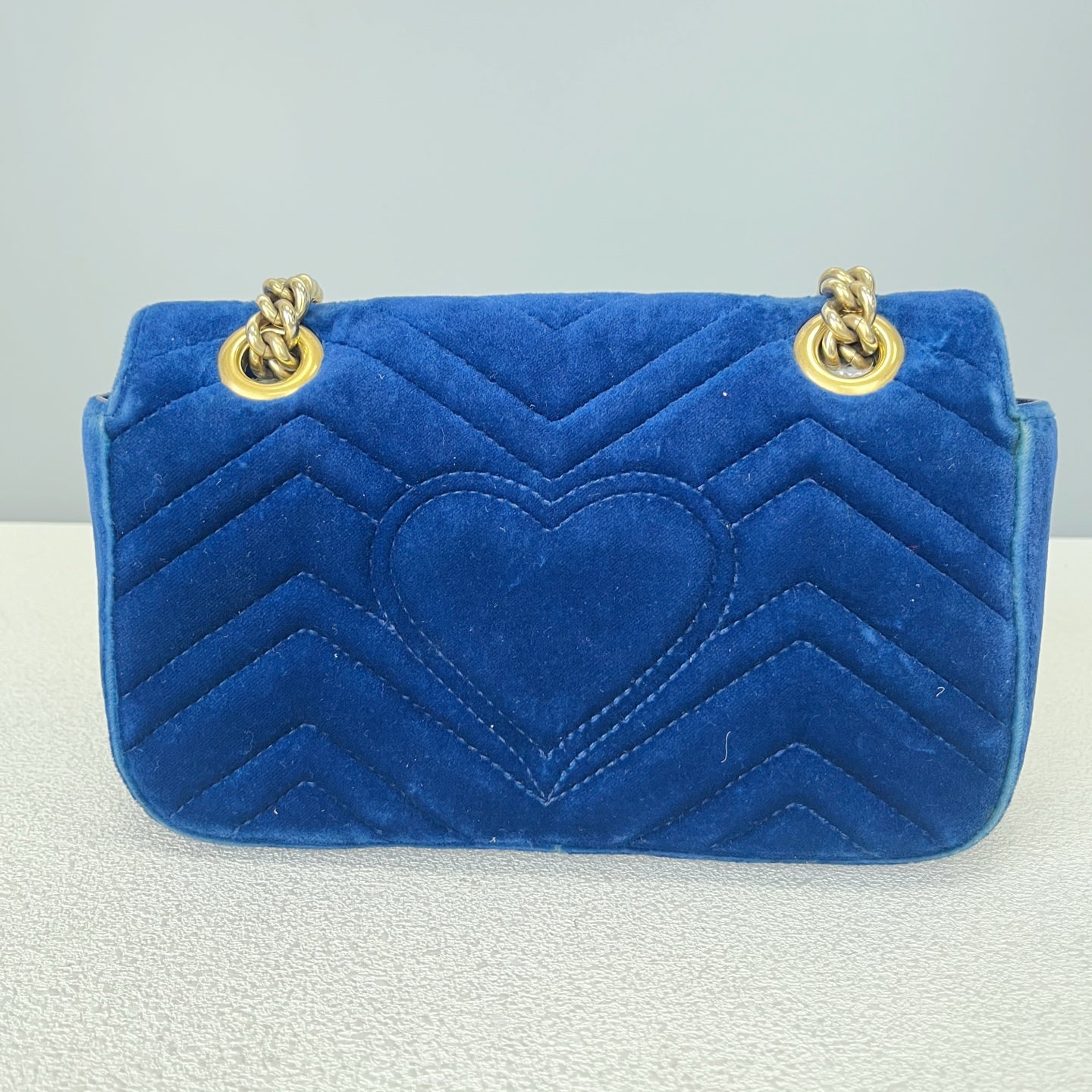 Gucci Velvet Blue 443497-K4D2T-4511