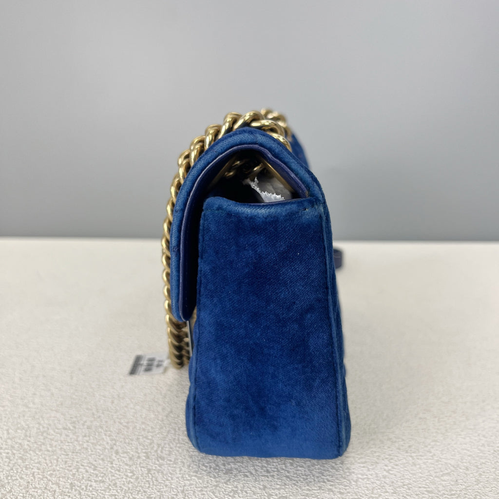 Gucci Velvet Blue 443497-K4D2T-4511