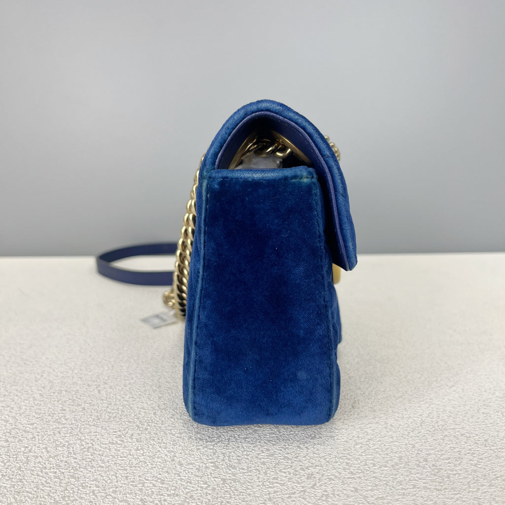 Gucci Velvet Blue 443497-K4D2T-4511